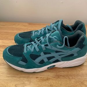 Awesome ASIC Blue Suede Sneakers-Literally Worn Once
